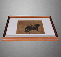 隆化书画装裱配框服务案例